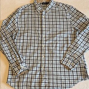 Nautica Men's Checkered Button-Down Shirt